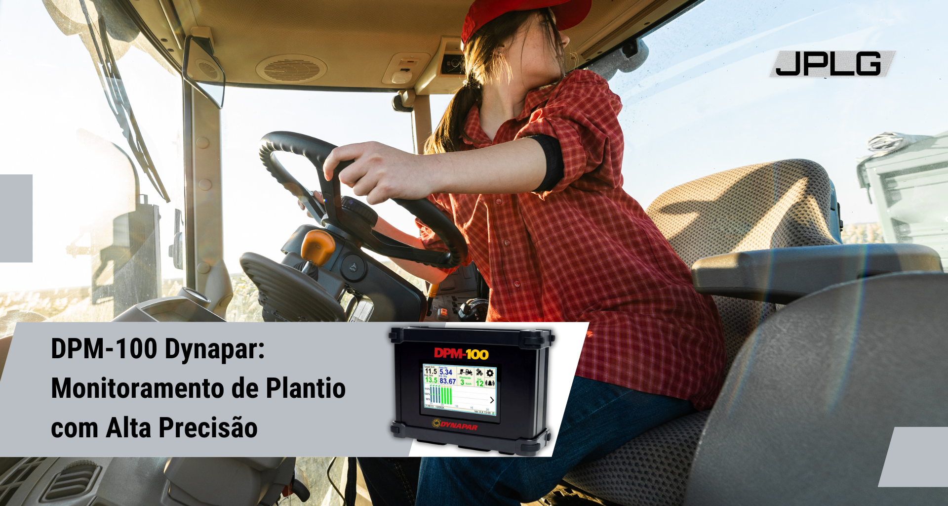 DPM-100 Dynapar: Monitoramento de Plantio com Alta Precisão para Máxima Eficiência no Campo