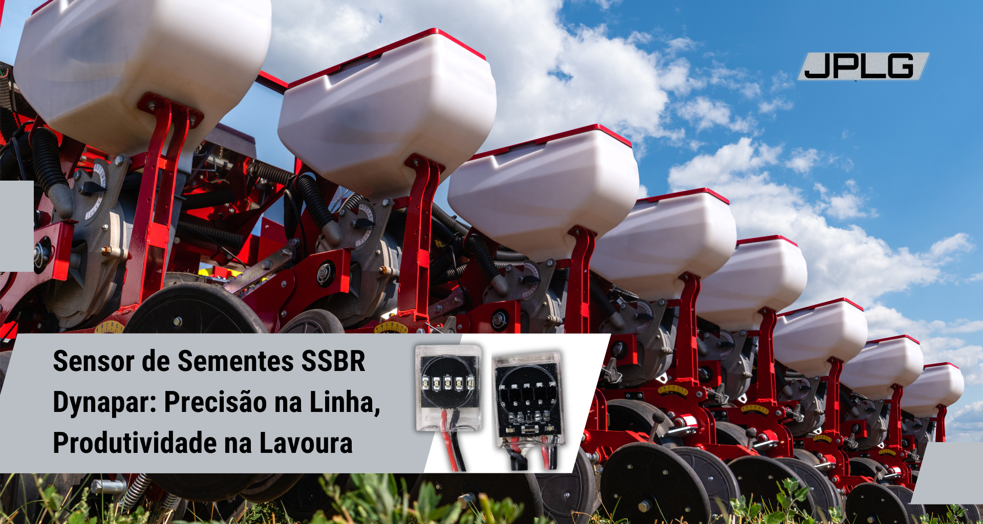 Sensor de Sementes SSBR Dynapar_ Precisão na Linha, Produtividade na Lavoura